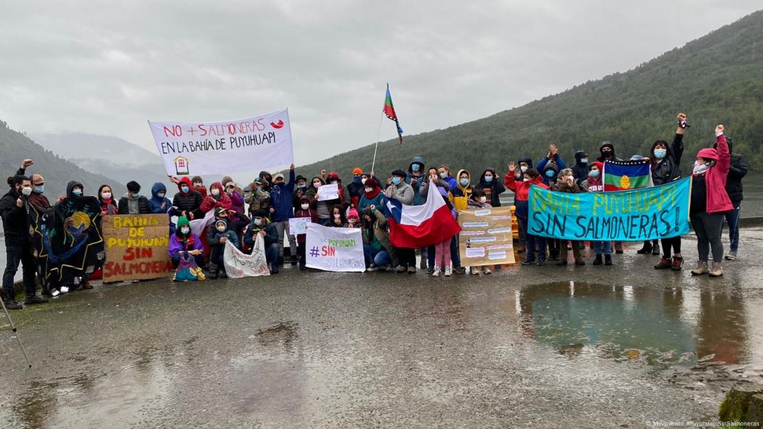 Manifestación en Puyuhuapi 