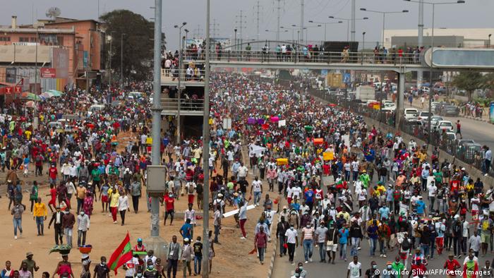 Angola I Demonstration in Luanda