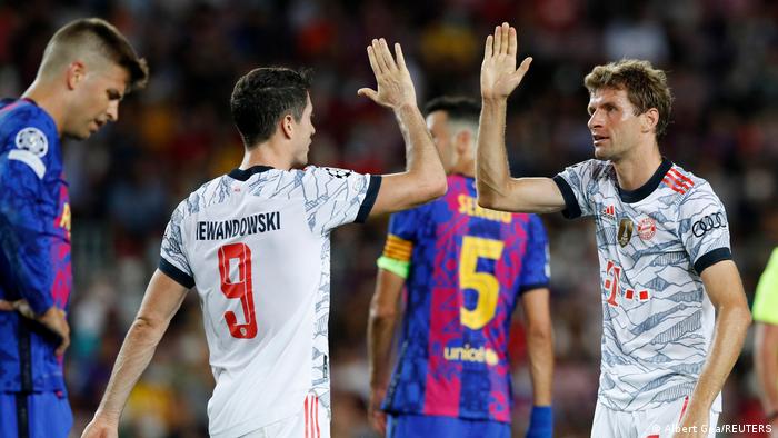 Champions League: Bayern Munich ease to win in Barcelona | Sports | German  football and major international sports news | DW | 14.09.2021