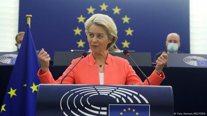 Urusla von der Leyen prononce un discours annuel à Strasbourg