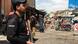 A policeman stands guard in front of a mosque in Quetta, Pakistan A policeman stands guard in front of a mosque in Quetta, Pakistan
