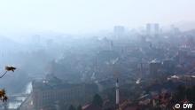 A insuportável poluição do ar em Sarajevo