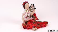 Title:
Description: The dolls are made by Hazara women refugees in India and sold by the startup
