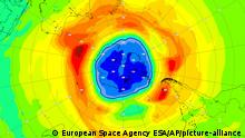 Ozone hole larger than usual, EU scientists say