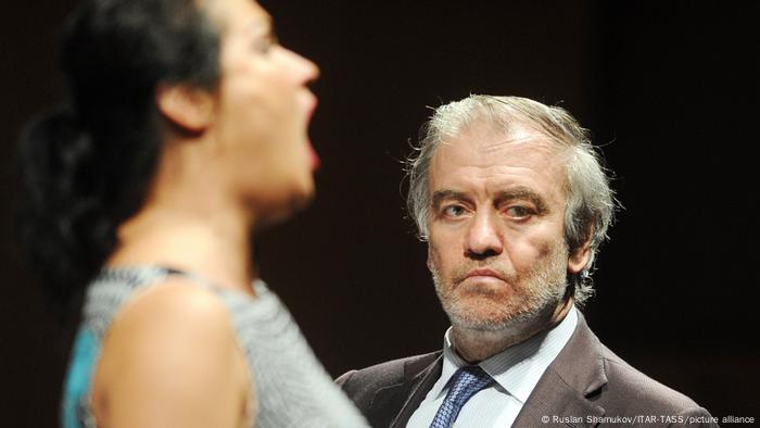 La soprano Anna Netrebko, dirigida por Valery Gergiev en imagen de archivo
