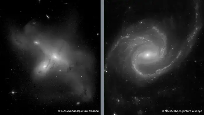 Kombobild | Galaxien aus dem Hubble Teleskop