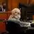 Robert Durst in a wheelchair during a court hearing