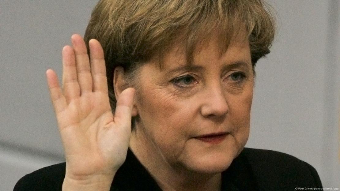 Merkel bën betimin në mandatin e parë si kancelare, 22 .11.2005