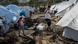 Πρόσφυγες στη δομή Καρά Τεπέ στη Λέσβο