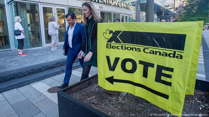 Kanada | Parlamentswahl | Stimmabgabe in Halifax