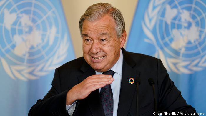 United Nations Generalsekretär Antonio Guterres