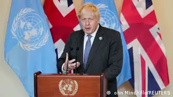 Boris Johnson spricht vor UN in New York