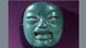 Pre-Columbian mask mounted on wall. Pre-Columbian mask mounted on wall.