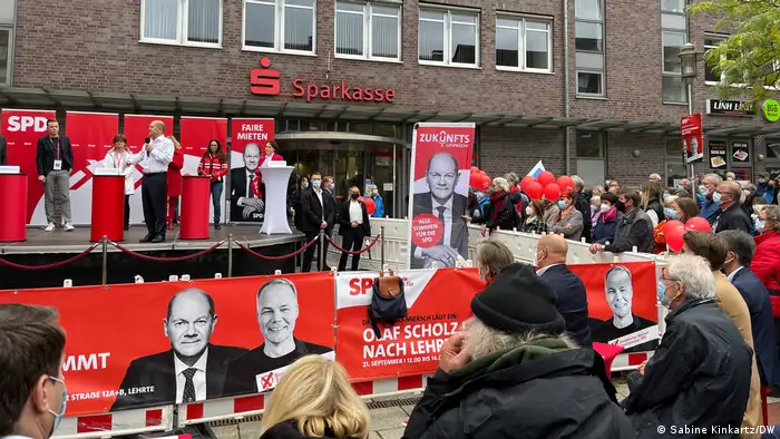Niedersachsen | Wahkampftour der SPD mit Olaf Scholz 