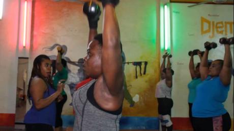 Togolese fitness coach fights obesity