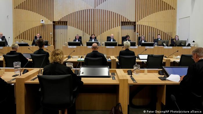 Заседание суда на процессе по МН17. Фото из архива, 3 ноября 2021 года