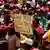Streikende Lehrer in Johannesburg (Foto: AP)