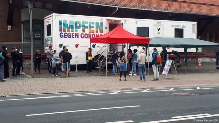 Bremen Impfmobil Impfzentrum 