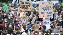 Germany: Fridays for Future protesters rally with Greta Thunberg in Berlin