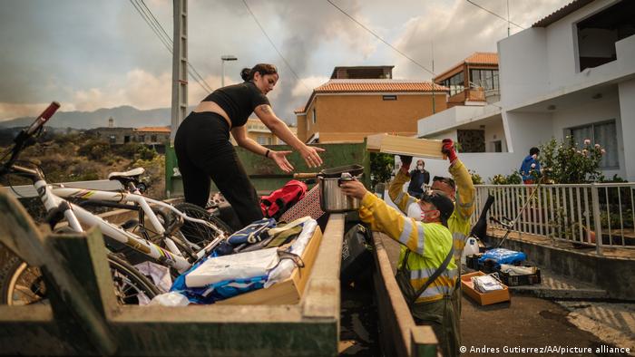 Spanien Vulkanausbruch auf La Palma