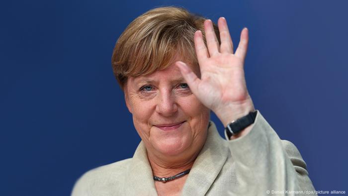 Symbolbild Abschied Angela Merkel