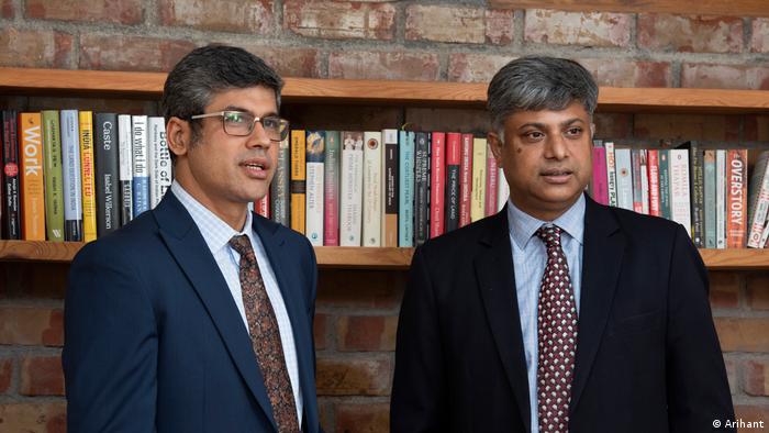 Ritwick Dutta und Rahul Choudhary, founders of the Legal Initiative for Forest and Environment