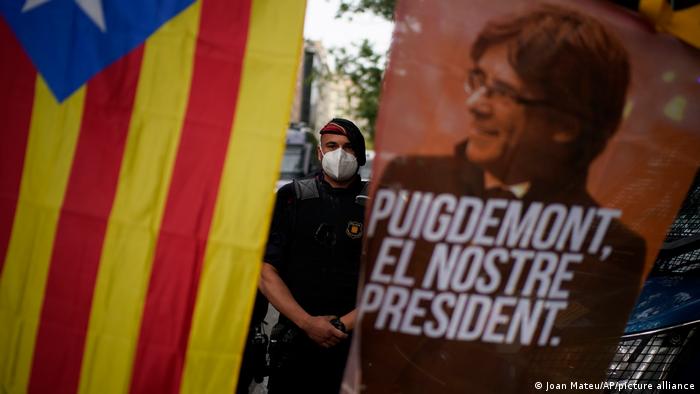 España retira los cargos de rebelión contra Carles Puigdemont |  Europa actual |  DW