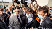 Puigdemont prepara en Cerdeña audiencia sobre su posible extradición 