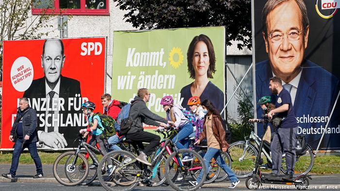 Laschet, Scholz y Baerbock son los principales nombres en la carrera por suceder a Merkel.