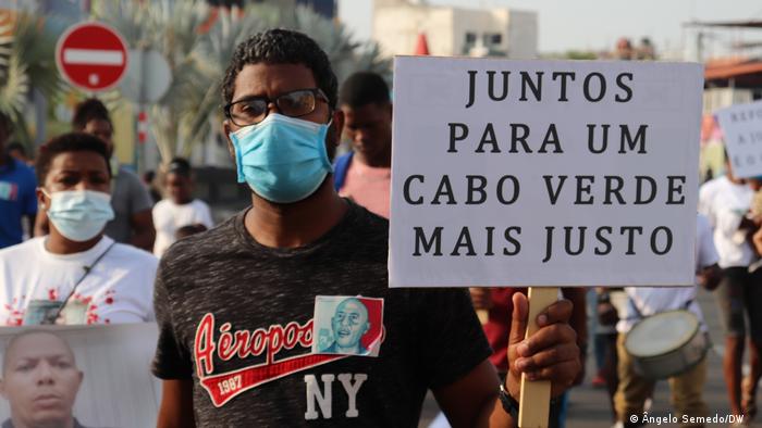 Demonstration in Cape Verde 