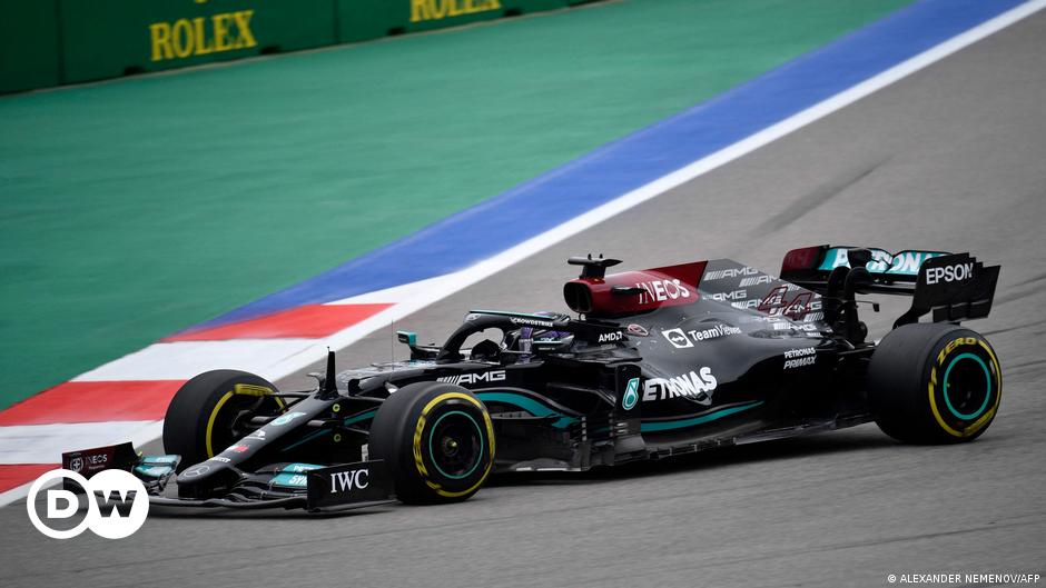 Formel 1:Lewis Hamilton erhöht Druck auf Norris