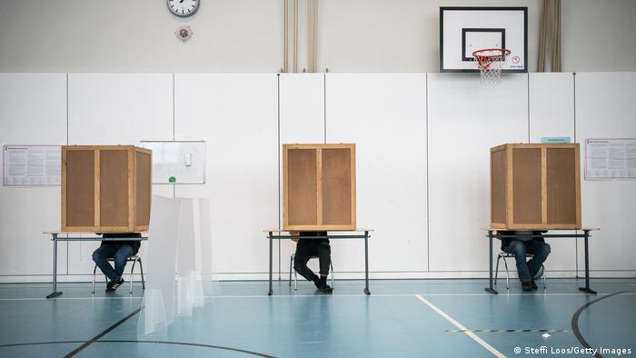 Bundestagswahl 2021 | Wahllokal in Berlin