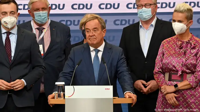 Bundestagswahl 2021 | Wahlparty der CDU