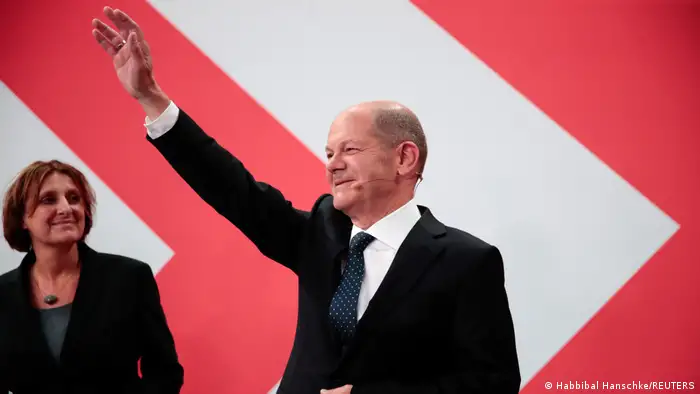 Deutschland Wahlen I SPD I Olaf Scholz
