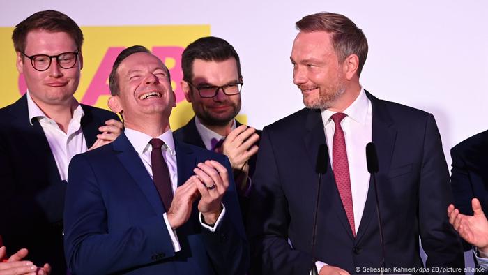 Bundestagswahl 2021 | Wahlparty der FDP