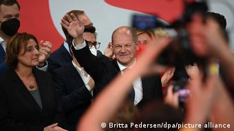 Bundestagswahl 2021 | Wahlparty der SPD
