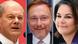 Bildkombo | Scholz - Linder - Baerbock Bildkombo | Scholz - Linder - Baerbock