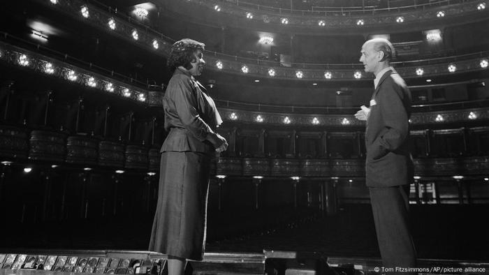  Marian Anderson and Met director Rudolf Bing