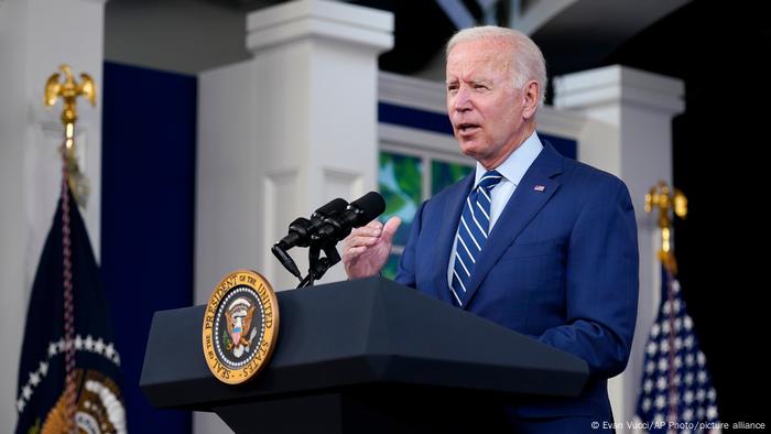 "Compramos vacinas suficientes para todas as crianças entre 5 e 11 anos" , disse Joe Biden