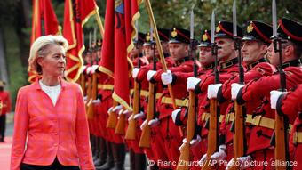 Albanien Ursula von der Leyen zu Besuch bei Edi Rama