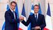 Yunanistan Başbakanı Mitsotakis ile Fransa Cumhurbaşkanı Macron imza töreninde. Yunanistan Başbakanı Mitsotakis ile Fransa Cumhurbaşkanı Macron imza töreninde.