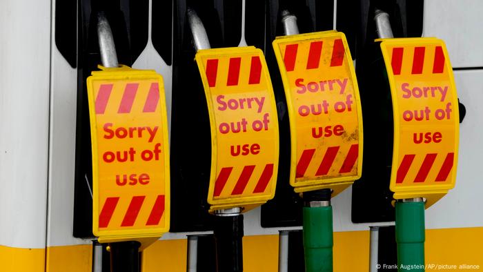 Caption Sorry, does not work on refueling nozzles at one of the UK gas stations. 