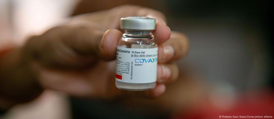 A Covaxin recebeu a aprovação para uso emergencial na Índia, em janeiro de 2020
