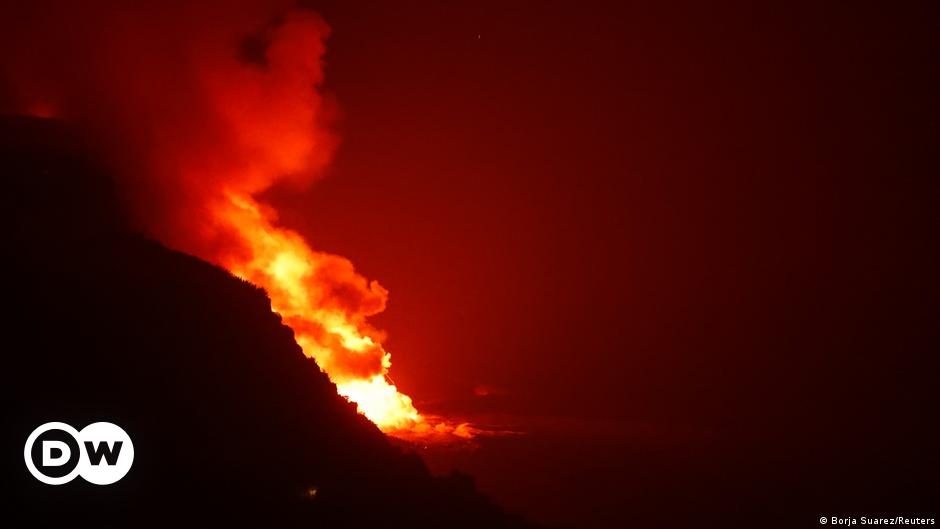 La Palma: Die Lava fließt ins Meer