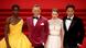 Cast members Lashana Lynch, Daniel Craig, Lea Seydoux and director Cary Fukunaga pose during the world premiere of the new James Bond film "No Time To Die" Cast members Lashana Lynch, Daniel Craig, Lea Seydoux and director Cary Fukunaga pose during the world premiere of the new James Bond film "No Time To Die"
