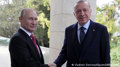 Путін та Ердоган, Сочі, вересень 2021