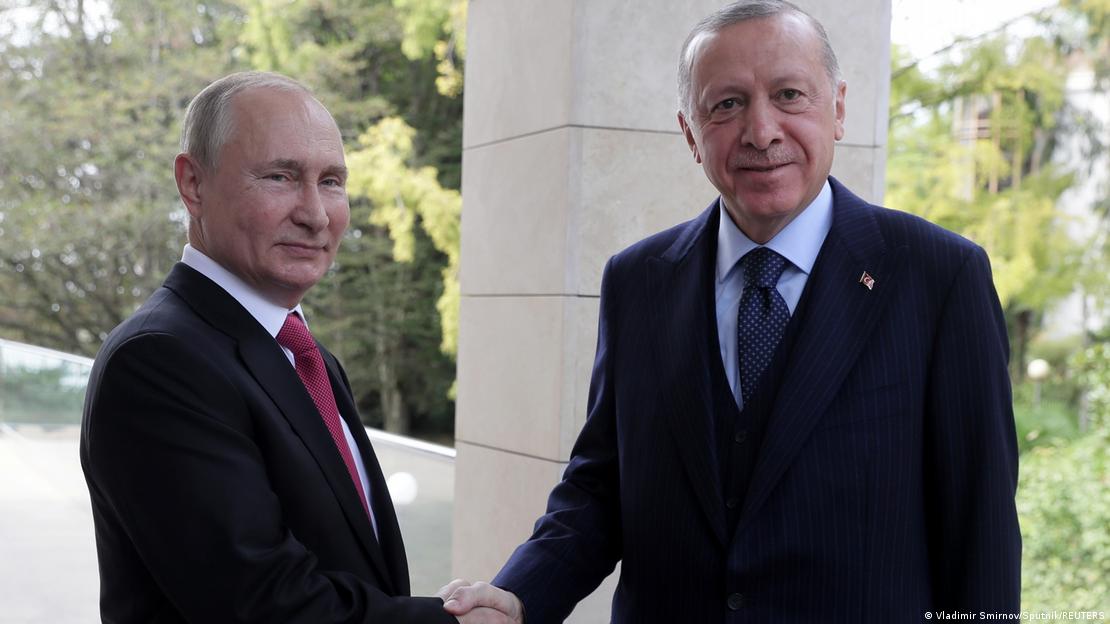 Putin empfängt Erdogan in Sotschi
