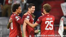 Champions League: Bayern deklassiert Kiew, Wolfsburg kassiert Last-Minute-Ausgleich