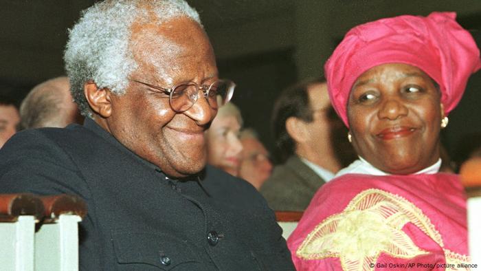Südafrika Desmond Tutu und seine Frau Leah Nomalizo Tutu