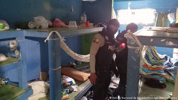 Motín en un centro penitenciario de Guayaquil a finales de septiembre. 